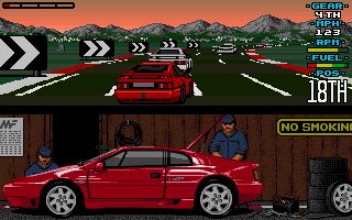 Lotus Esprit Turbo Challenge screenshot 1