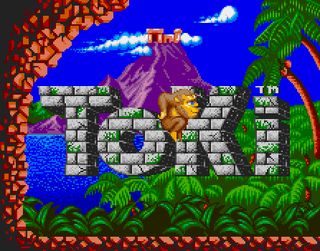 Toki title screen