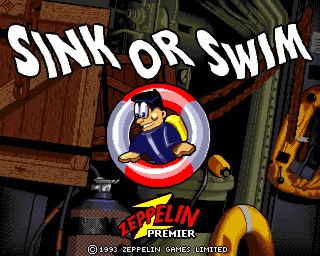 Sink or Swim title screen