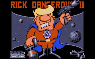 Rick Dangerous II title screen