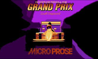 Formula One Grand Prix title screen