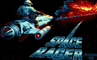 Space Racer title screen
