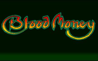 Blood Money title screen