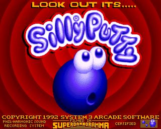 Silly Putty title screen