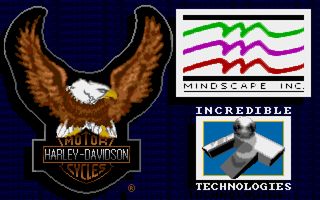 Harley-Davidson: The Road to Sturgis title screen