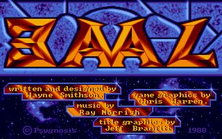 Baal title screen