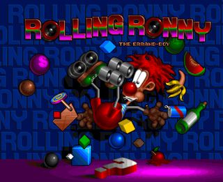Rolling Ronny: The Errand-Boy title screen