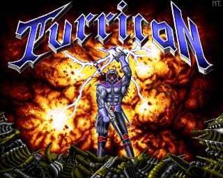 Turrican title screen