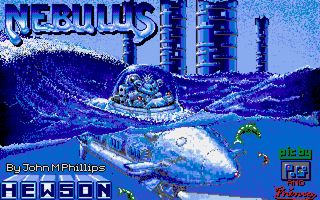 Nebulus title screen