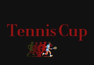 Tennis Cup title screen
