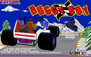 Buggy Boy title screen