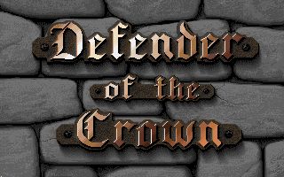 Defender of the Crown title screen