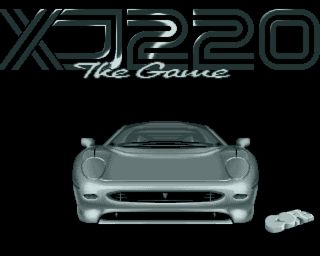 Jaguar XJ220 title screen