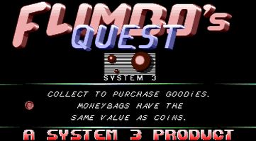 Flimbo's Quest title screen