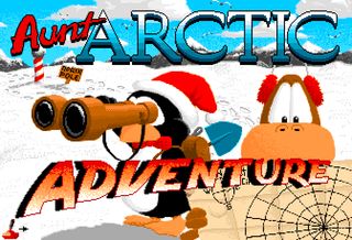 Aunt Arctic Adventure title screen