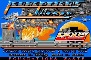 Foundation's Waste title screen