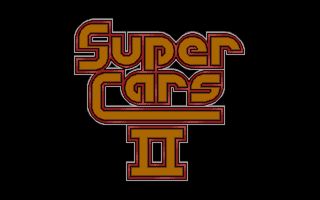 Super Cars II title screen