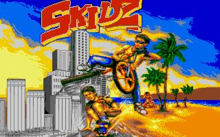 Skidz title screen