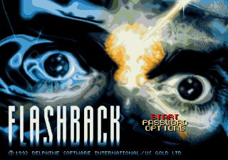 Flashback title screen