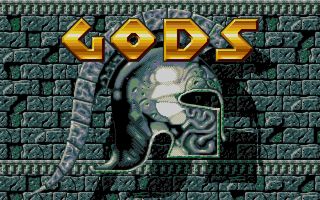 Gods title screen