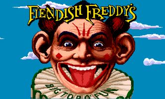 Fiendish Freddy's Big Top o' Fun title screen