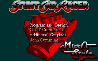 Stunt Car Racer title screen